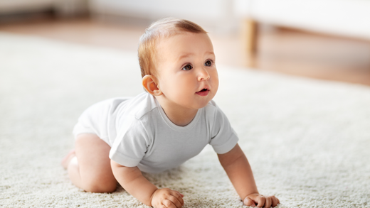 Safe, eco-friendly floor cleaners for your crawling baby's health.