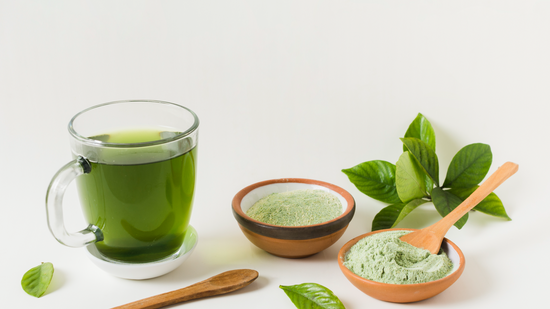green tea skincare