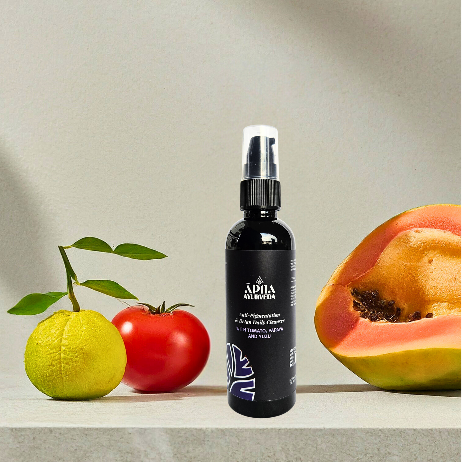 Anti-Pigmentation and Detan Daily Cleanser | Tomato, Papaya & Yuzu